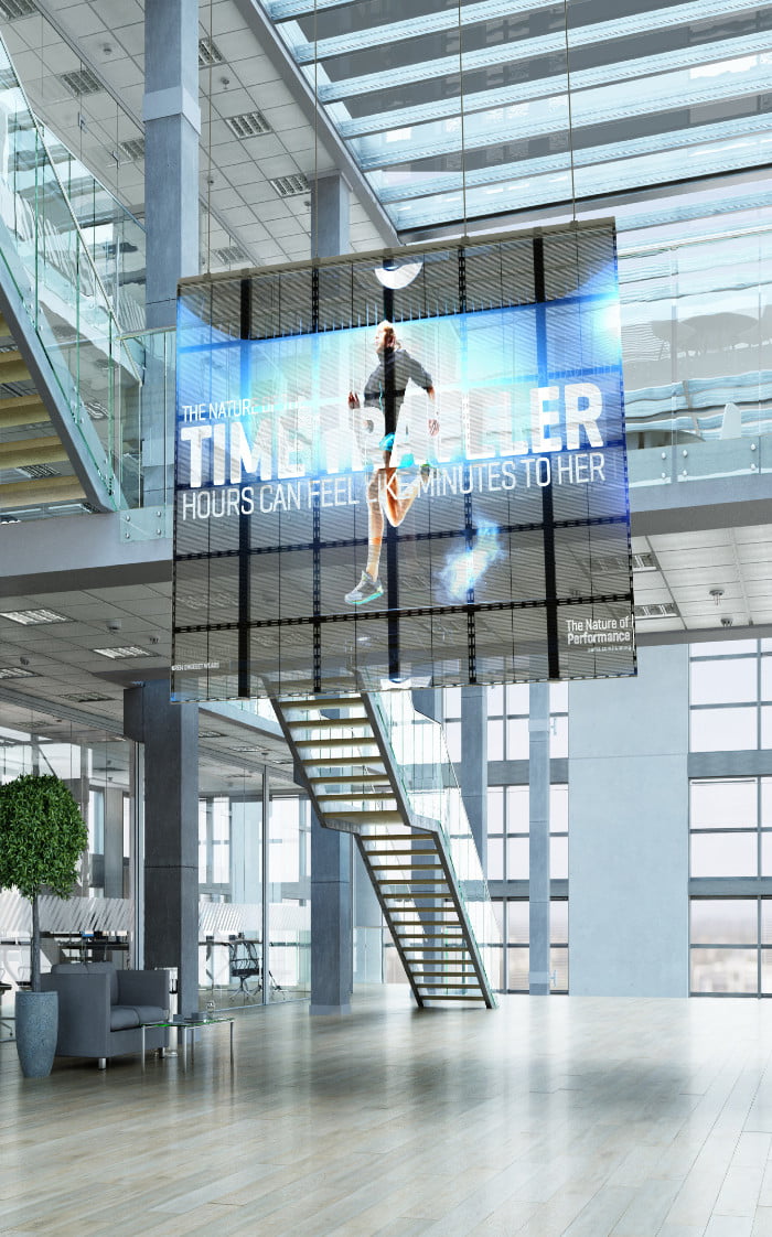transparent nike