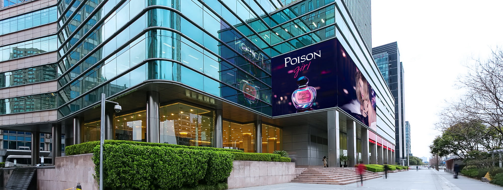 Ekran LED w przestrzeni miejskiej